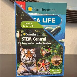 NWOT Smithsonian STEM Progressive Level Readers 12 Book Box Set